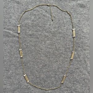 Necklace Gold and Silver - 38 3/4”